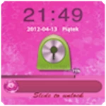 go locker theme pink cute star android application logo